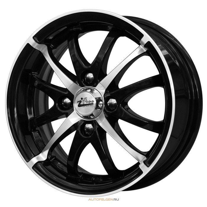 Диск IFREE АВРОРА 5,5×13 4×98 ЕТ35 d58,5 БЛЭК ДЖЕК  113800