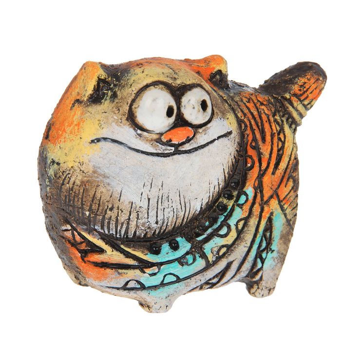Сувенир из шамота "Кот Странник"