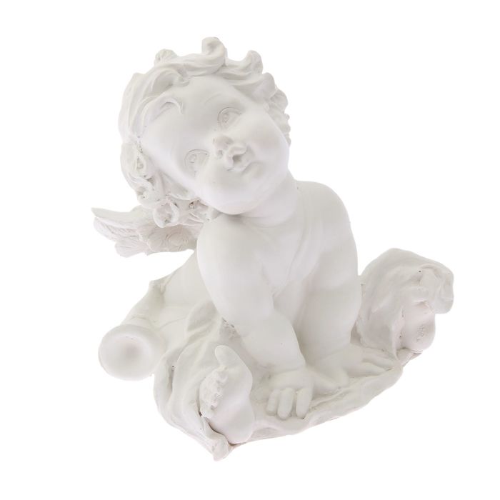 Статуэтка светящаяся «Ангел с дудкой», малая