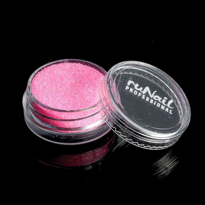 Блёстки для декора ногтей, цвет светло-розовый неон