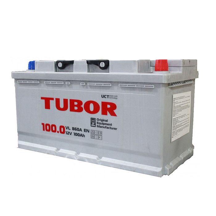 Аккумуляторная батарея Tubor 100 Ач OEM EFB, обратная полярность