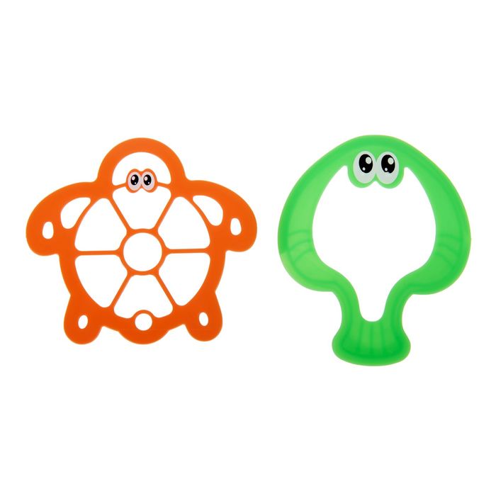 Формочки "Морские обитатели" 2 формочки