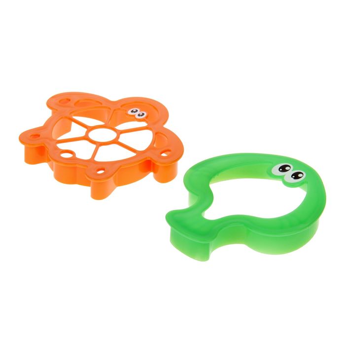 Формочки "Морские обитатели" 2 формочки