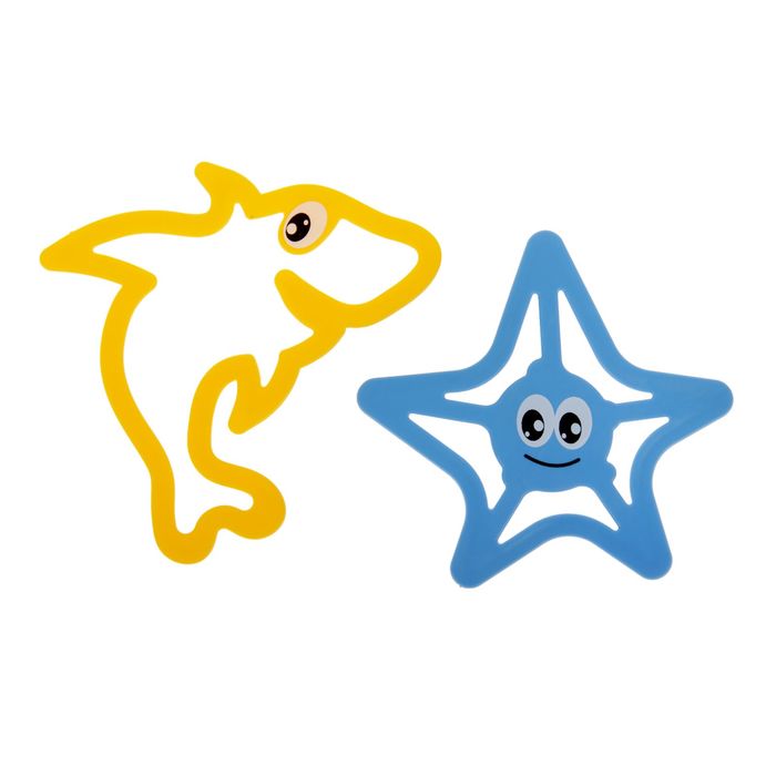 Формочки "Морские обитатели" 2 формочки