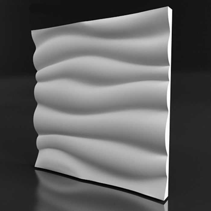 Гипсовая 3D панель NAOS 500х500