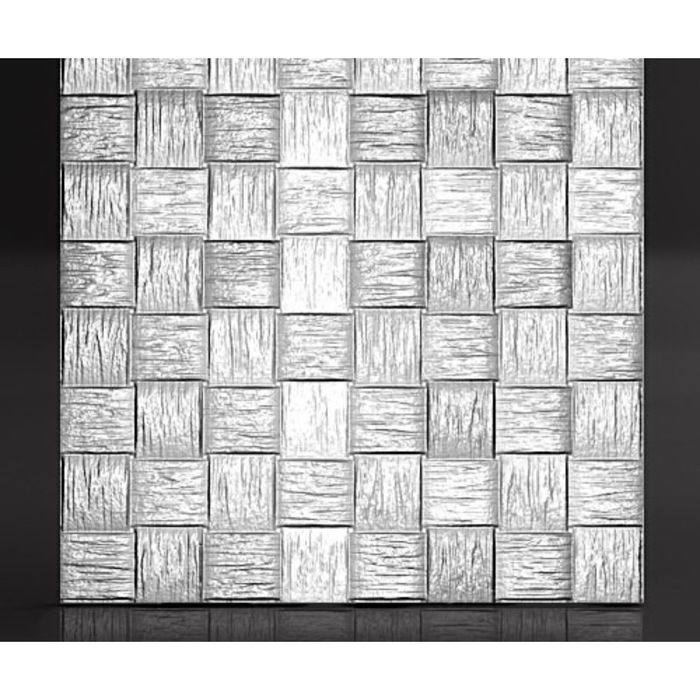 Гипсовая 3D панель BASKET 500х500