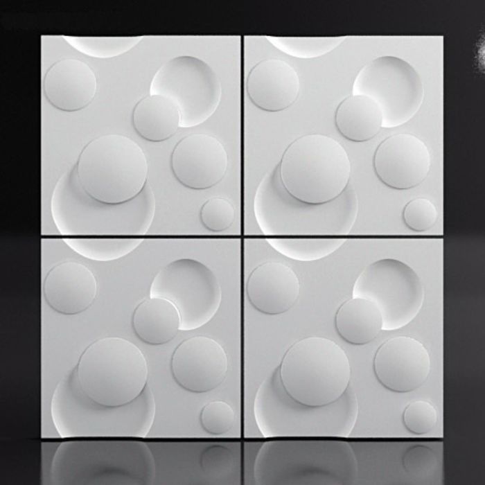 Гипсовая 3D панель MARS 500х500