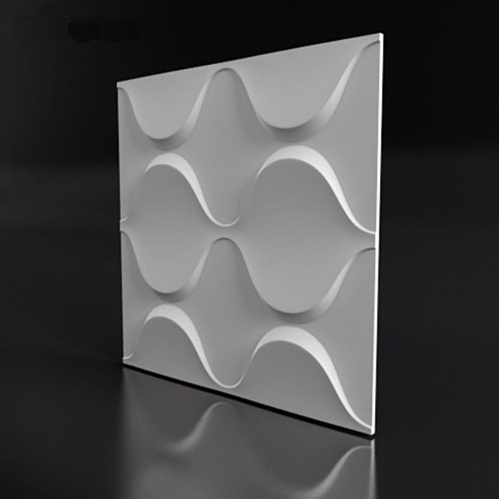 Гипсовая 3D панель MODERN 500х500