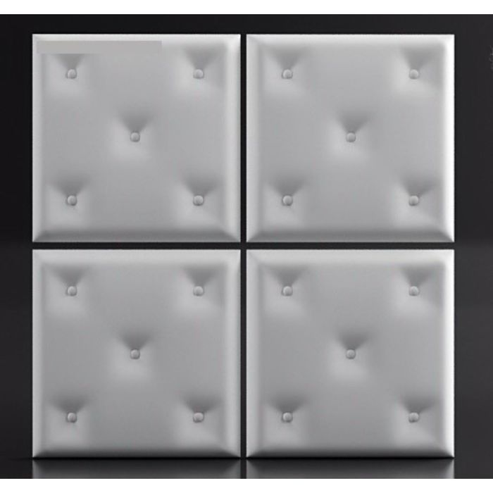 Гипсовая 3D панель PILOW-1 500х500