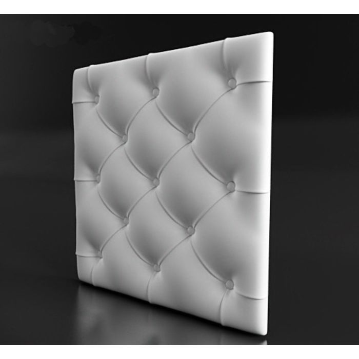 Гипсовая 3D панель PILOW-2 500х500