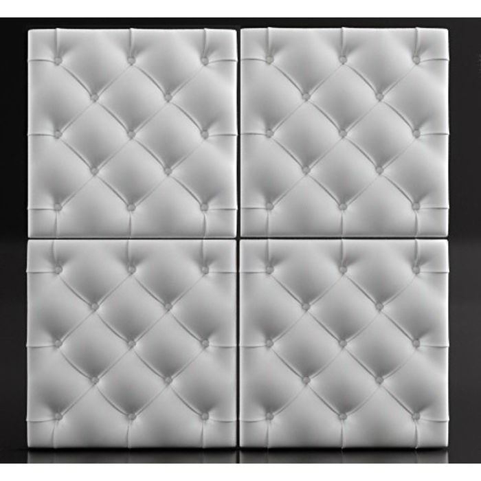 Гипсовая 3D панель PILOW-2 500х500