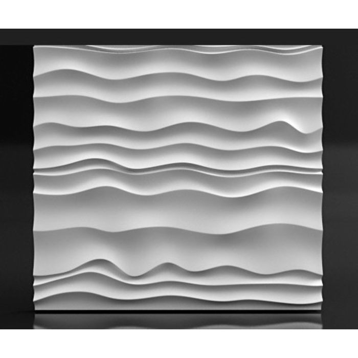 Гипсовая 3D панель SAND 500х500