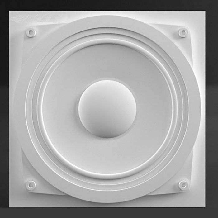 Гипсовая 3D панель TEMPO 500х500