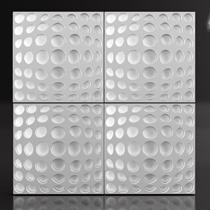 Гипсовая 3D панель VULCAN 500х500