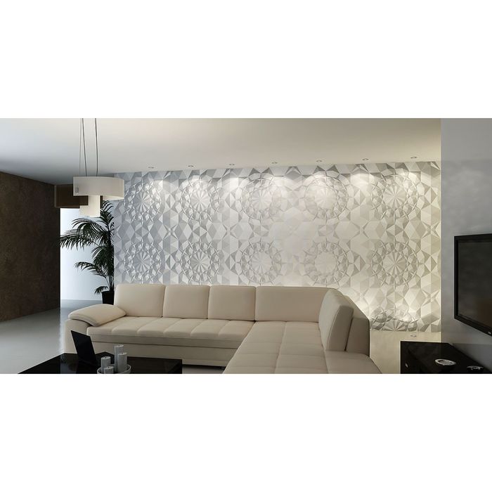 Гипсовая 3D панель "Астра" 500х500