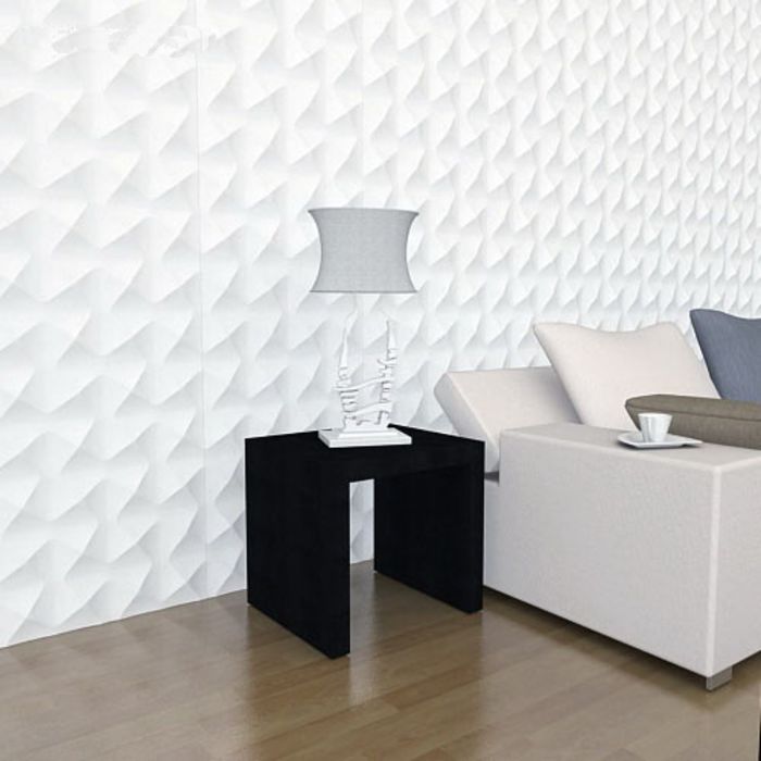 Гипсовая 3D панель "Духр" 500х500