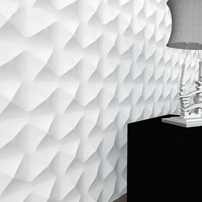 Гипсовая 3D панель "Духр" 500х500