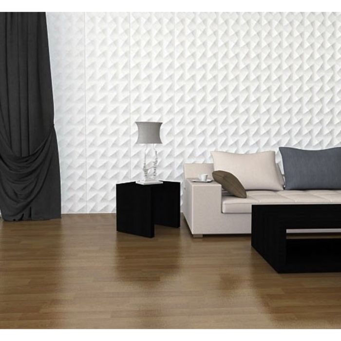 Гипсовая 3D панель "Духр" 500х500