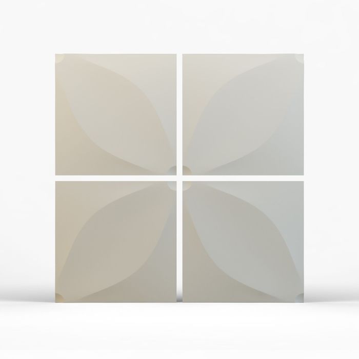 Гипсовая 3D панель "Звезда" 500х500