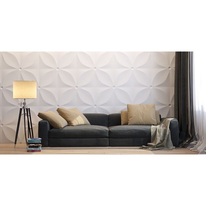 Гипсовая 3D панель "Звезда" 500х500