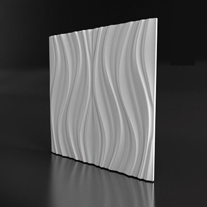 Гипсовая 3D панель "Лотос" 500х500