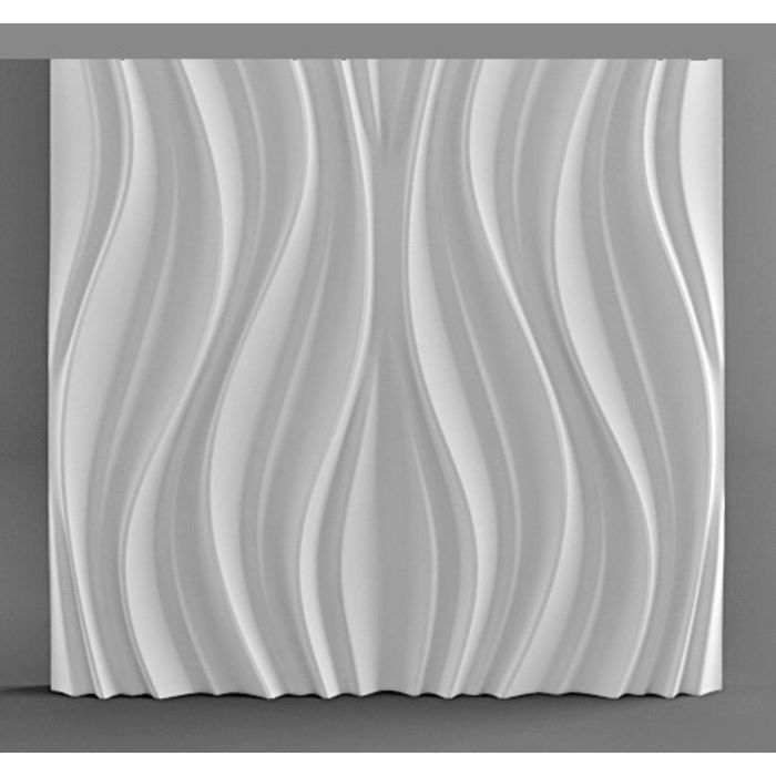 Гипсовая 3D панель "Лотос" 500х500