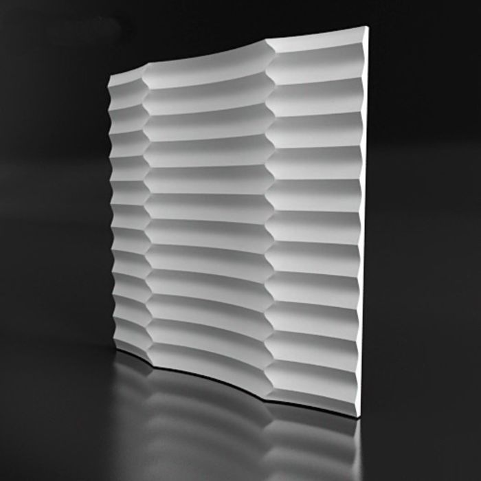 Гипсовая 3D панель "Меропа" 500х500