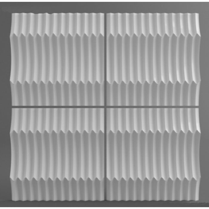 Гипсовая 3D панель "Меропа" 500х500