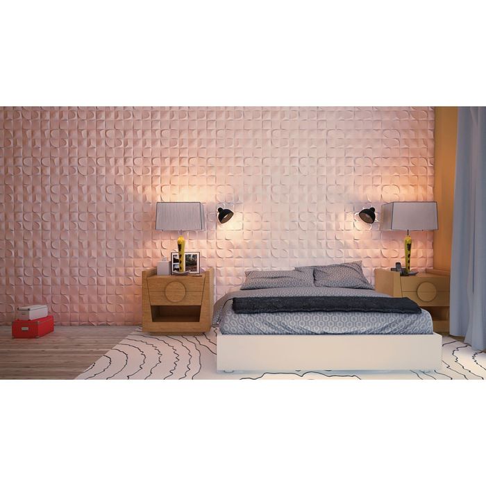 Гипсовая 3D панель "Песочные города" 500х500