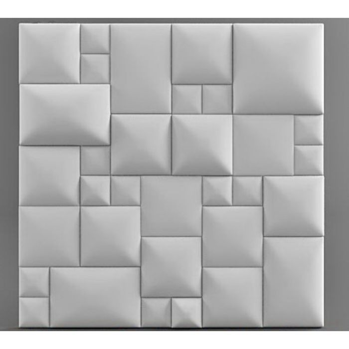 Гипсовая 3D панель "Сарин" 500х500