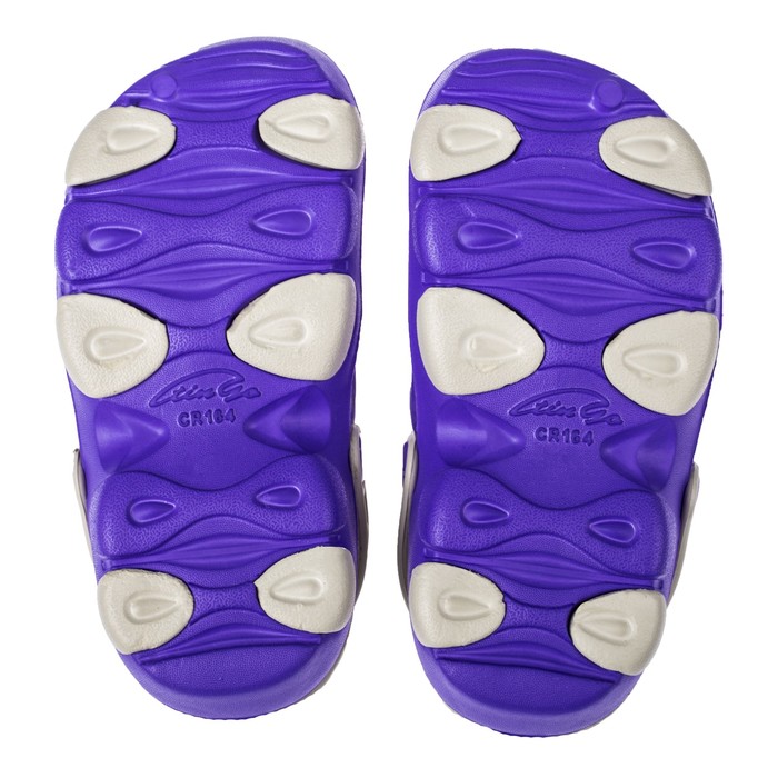 Сланцы пляжные детские арт. CR1642, цвет сирен/беж, размер 31