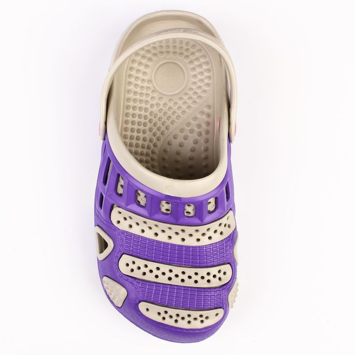 Сланцы пляжные детские арт. CR1642, цвет сирен/беж, размер 31