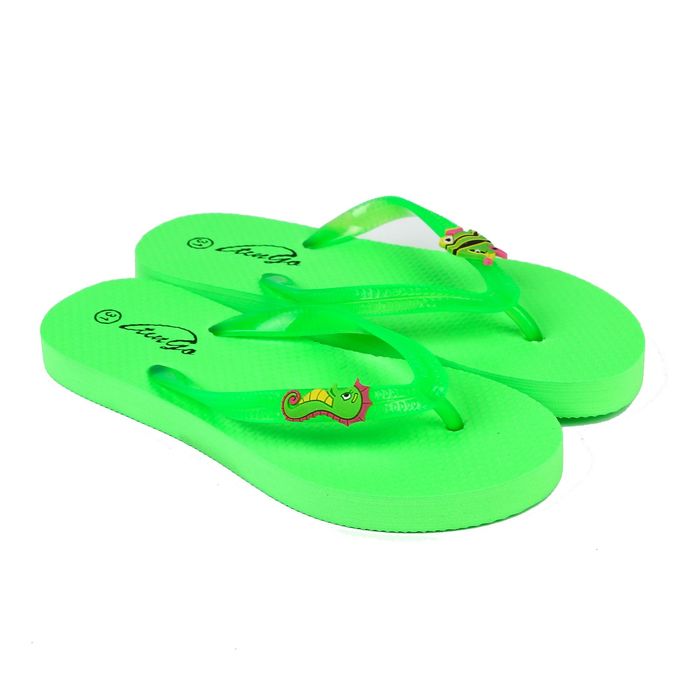 Пантолеты пляжные детские арт. BCF50211 (зеленый) (р. 33)