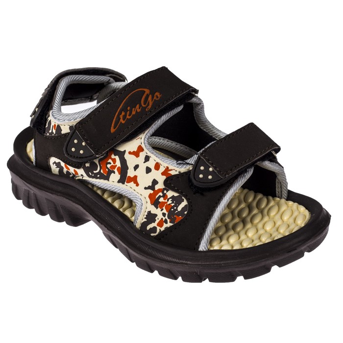 Сандалии детские арт. SC6-43459, цвет коричневый, размер 32