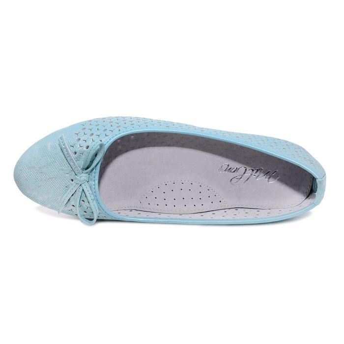 Туфли для школьников девочек SC-21440 (голубой) (р. 34)