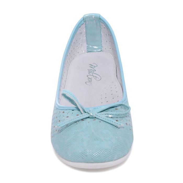 Туфли для школьников девочек SC-21440 (голубой) (р. 34)