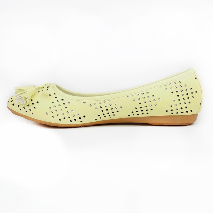 Туфли для школьников девочек SC-21442 (желтый) (р. 33)