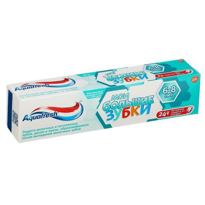 Detskaya Zubnaya Pasta Aquafresh Moi Bolshie Zubki Ot 6 Let 50 Ml 2348642 Kupit Po Cene Ot 89 00 Rub Internet Magazin Sima Land Ru