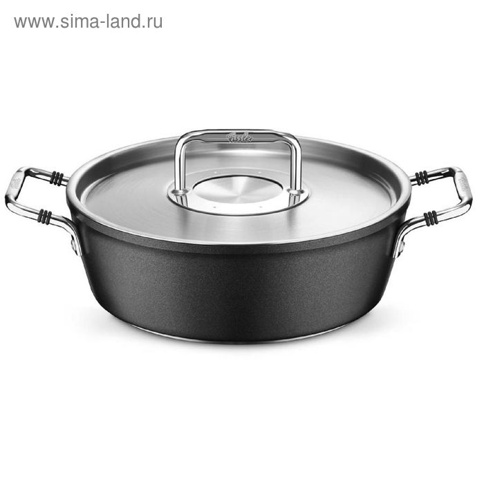 

Жаровня круглая Fissler Luno, с металлической крышкой, 28 см, 4,3 л