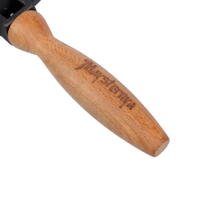 Сотейник чугунный d=28 см, со съёмной деревянной ручкой, в коробке