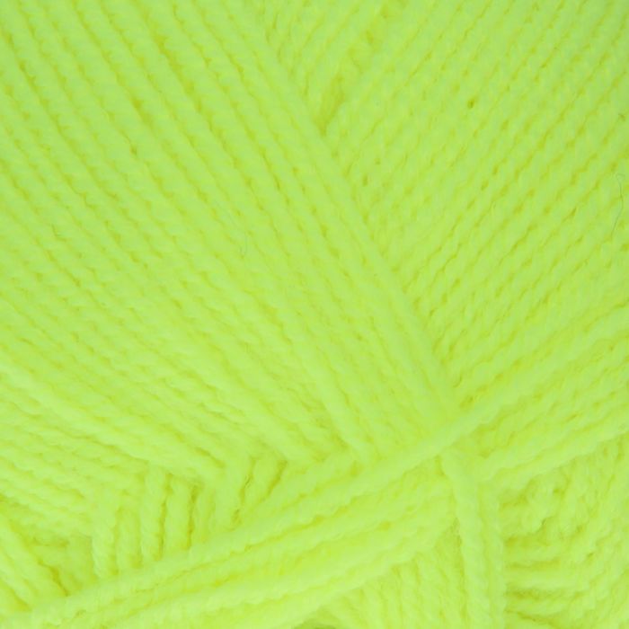 Пряжа Karolina (Каролина) 100% акрил 438м/100гр (11205 ярк.лайм_NEW)