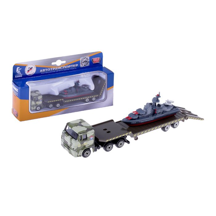 Набор "Перевозчик с кораблем на прицепе"