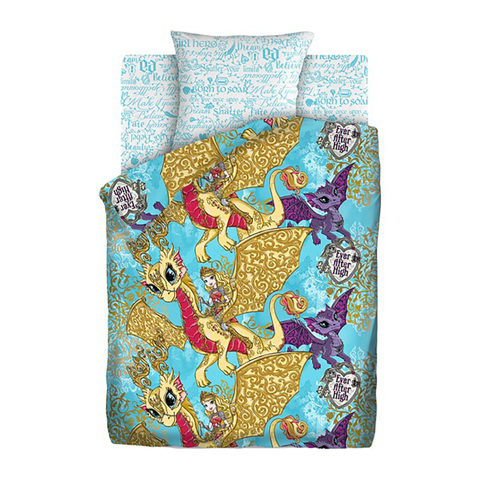 КПБ 1,5сп Игры Драконов 143*215, 150*214, 70*70 см 1 шт, бязь, хл100 120 гм