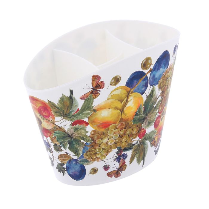 Сушилка для столовых приборов "ДЕКО. Фрукты"