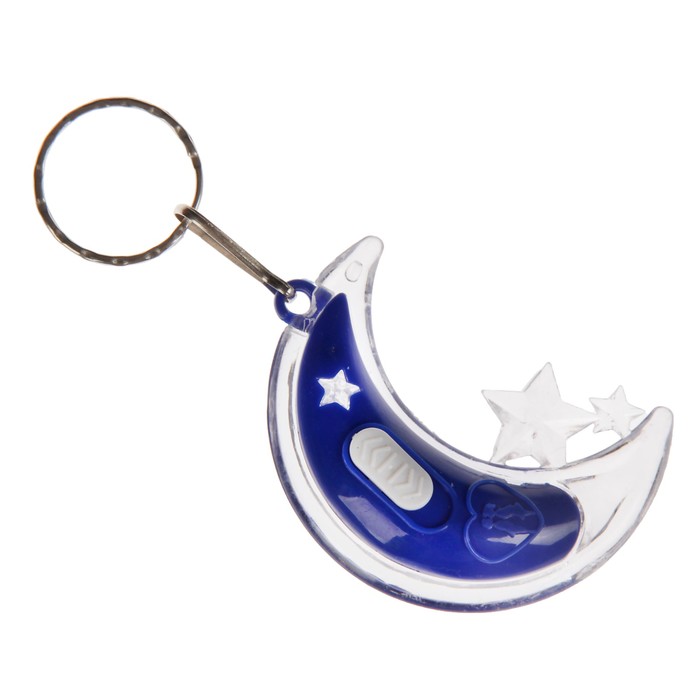 Световой брелок на кольце Звезда МИКС