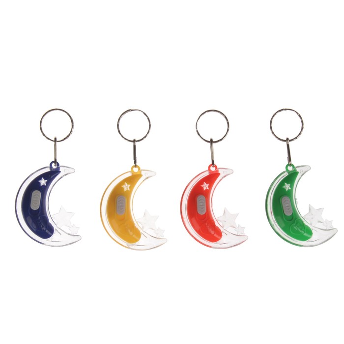 Световой брелок на кольце Звезда МИКС