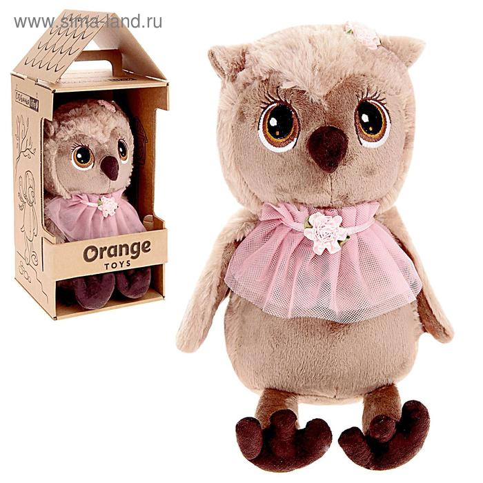 Мягкая игрушка Сова Соня Элегантность 25 см 804₽