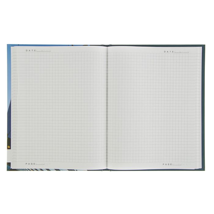 Бизнес-блокнот А5, 80 листов New Yorker, матовая ламинация, выборочный УФ-лак, МИКС