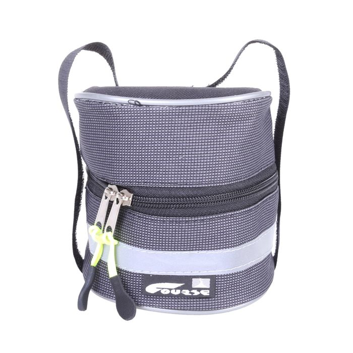 Велосумка под седло Course "МАСТЕР", средняя, цвет серый