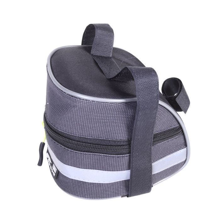 Велосумка под седло Course "МАСТЕР", средняя, цвет серый